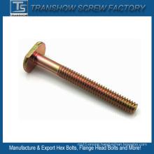 Yellow Zinc Galvanized T Head Bolt